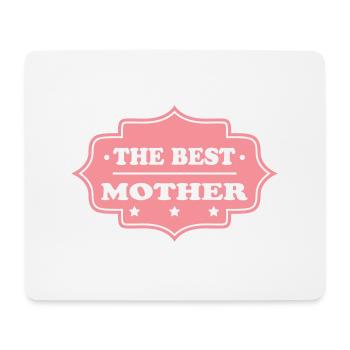 THE BEST MOTHER - Tapis de souris (format paysage) - blanc - Devant