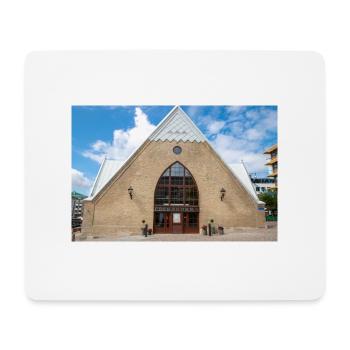 Feskekörka Fischmarkt Göteborg Stadt (Göteborg) - Mousepad (Querformat) - Weiß - Vorne