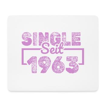 Single 1963 - Mousepad (Querformat) - Weiß - Vorne