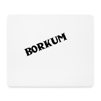 borkum insel - Mousepad (Querformat) - Weiß - Vorne