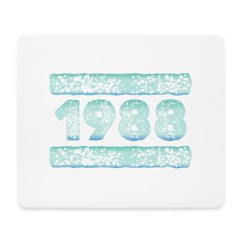 1988 - Mouse Pad (horizontal) - white - Front