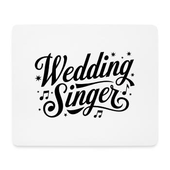 Hochzeit Sänger - Mousepad (Querformat) - Weiß - Vorne