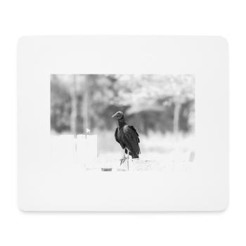 Der Geier - Mousepad (Querformat) - Weiß - Vorne