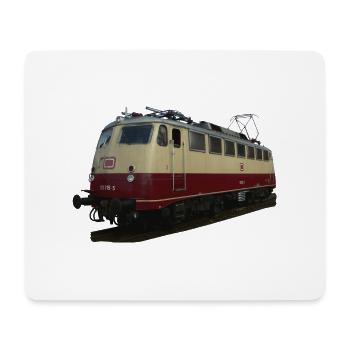 Locomotive DB113 - Mouse Pad (horizontal) - white - Front