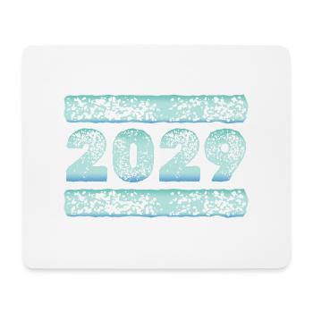 Eiskalt 2029 - Mousepad (Querformat) - Weiß - Vorne