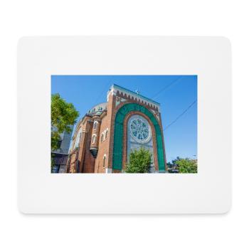 Kirche St. Michael und St. Anthony Montréal - Mousepad (Querformat) - Weiß - Vorne