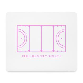 Hockey Hockey Club Joueurs de hockey Terrain de hockey - Tapis de souris (format paysage) - blanc - Devant