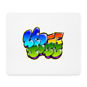 Leo Zeboss Graffiti Name - Mouse Pad (horizontal) - white - Front