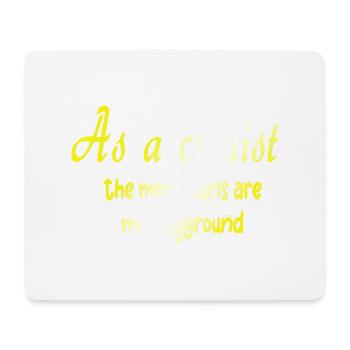 Bicycle Bicycle Bicycle Bike Biker MTB 9 - Mouse Pad (horizontal) - white - Front