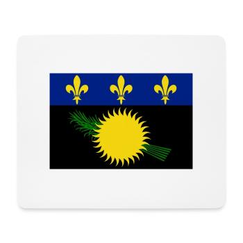 Guadeloupe - Tapis de souris (format paysage) - blanc - Devant