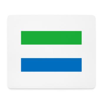 Sierra Leone - Mousepad (Querformat) - Weiß - Vorne
