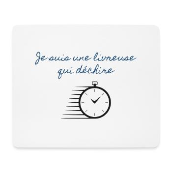 I'm a rocking delivery girl - Mouse Pad (horizontal) - white - Front