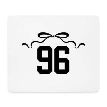 Nummer 96 Knoten - 96. Jahrestag - Mousepad (Querformat) - Weiß - Vorne