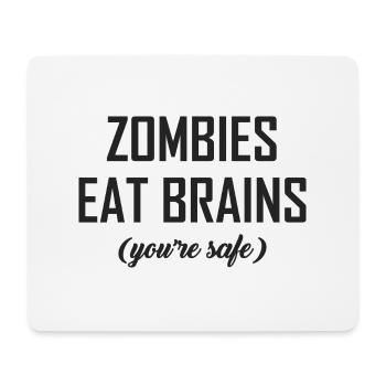 Zombies - Mouse Pad (horizontal) - white - Front