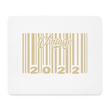 Jahrgang 2022 Barcode 2022: Jahr 2025. - Mousepad (Querformat) - Weiß - Vorne