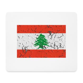 Lebanon Lebanon - Mouse Pad (horizontal) - white - Front