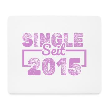 Single 2015 - Mousepad (Querformat) - Weiß - Vorne