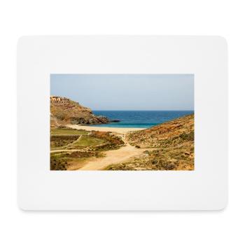 Fokos Beach Mykonos Island South Aegean Region - Mouse Pad (horizontal) - white - Front