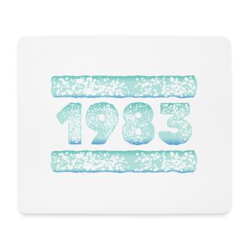 Year 1983 - Mouse Pad (horizontal) - white - Front