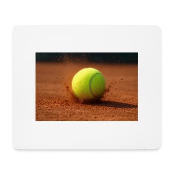 Sportarten - Tennis - Mousepad (Querformat) - Weiß - Vorne