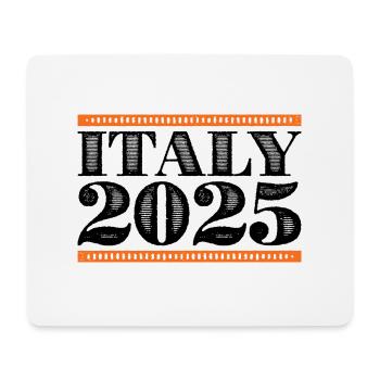 Italy 2025 - Mouse Pad (horizontal) - white - Front