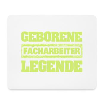 Occupation: Skilled worker - Mouse Pad (horizontal) - white - Front