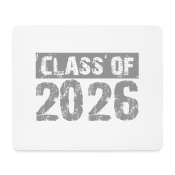 Abschlussjahrgang 2026 Class of - Schüler Student - Mousepad (Querformat) - Weiß - Vorne