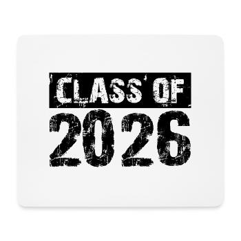 Class of 2026 School Studies Class Graduation Abi - Mouse Pad (horizontal) - white - Front