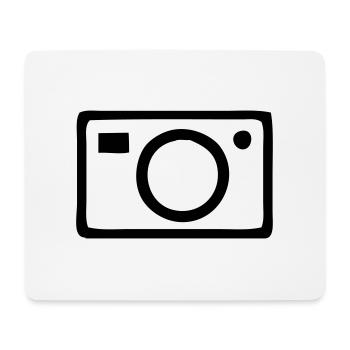 Camera - Mouse Pad (horizontal) - white - Front