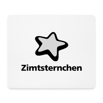 Zimtsternchen - Mousepad (Querformat) - Weiß - Vorne