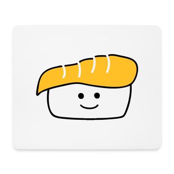 Sushi Nigiri - Tapis de souris (format paysage) - blanc - Devant