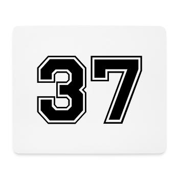 37 - Mouse Pad (horizontal) - white - Front
