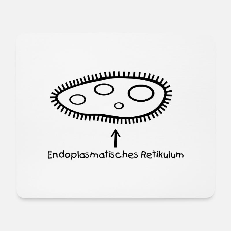 Pantoffeltierchen - Mousepad (Querformat) - Weiß