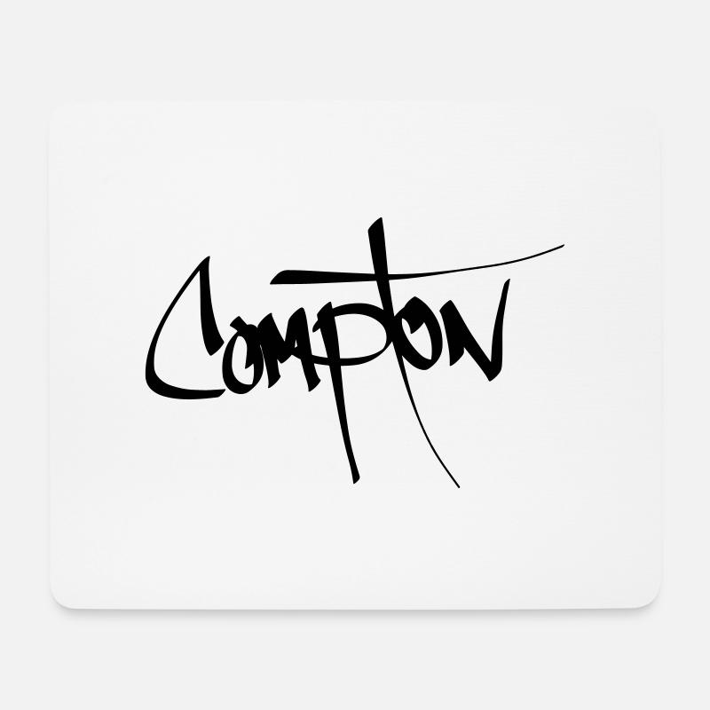 Compton - Mouse Pad (horizontal) - white