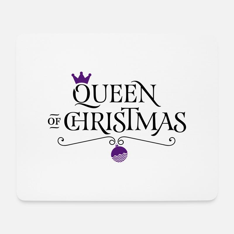 lustige Weihnachten - Mousepad (Querformat) - Weiß