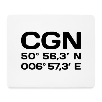 Köln Intl. Girls - Mousepad (Querformat) - Weiß - Vorne