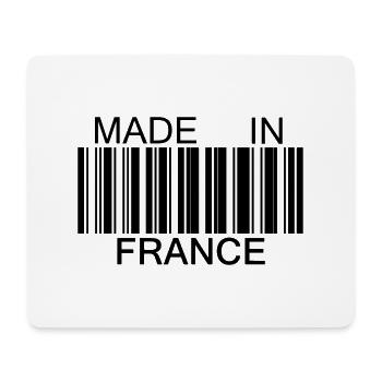 Made in France - Mouse Pad (horizontal) - white - Front