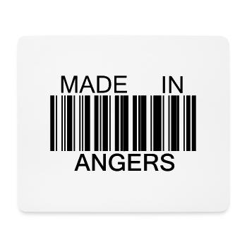 Made in Angers - Mouse Pad (horizontal) - white - Front
