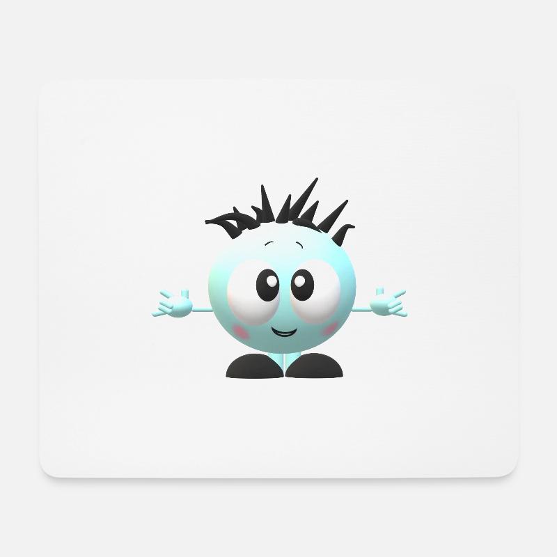 hab dich lieb mami - Mousepad (Querformat) - Weiß