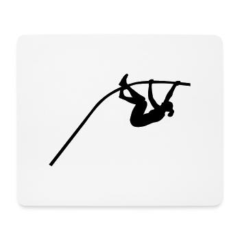 Stabhochsprung - Frau - Mousepad (Querformat) - Weiß - Vorne