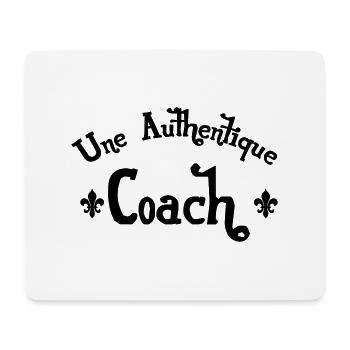 Coach / Coaching / Sport / Entreprise / Psy - Tapis de souris (format paysage) - blanc - Devant