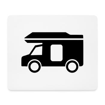 Wohnmobil - Mousepad (Querformat) - Weiß - Vorne