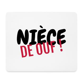 Nichte / Neffe / Onkel / Tante - Mousepad (Querformat) - Weiß - Vorne