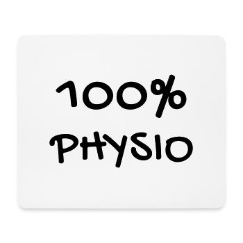 Krankengymnast / Krankengymnastin / Physio / - Mousepad (Querformat) - Weiß - Vorne