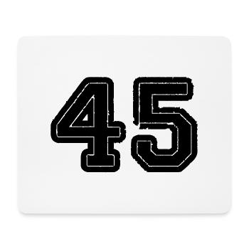45 - Mouse Pad (horizontal) - white - Front