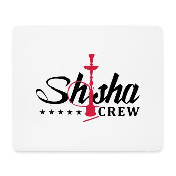 shisha crew - Mouse Pad (horizontal) - white - Front