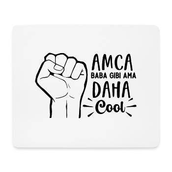 Amca Baba gibi ama daha Cool Türkischer Onkel Baba - Mousepad (Querformat) - Weiß - Vorne