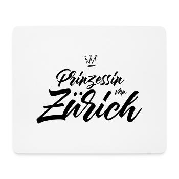Prinzessin von Zürich - Mousepad (Querformat) - Weiß - Vorne