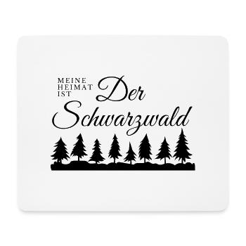Heimat Schwarzwald - Mousepad (Querformat) - Weiß - Vorne