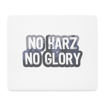 No Harz No Glory Geschenk - Mousepad (Querformat) - Weiß - Vorne